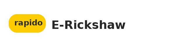 Rapido E-Rickshaw logo